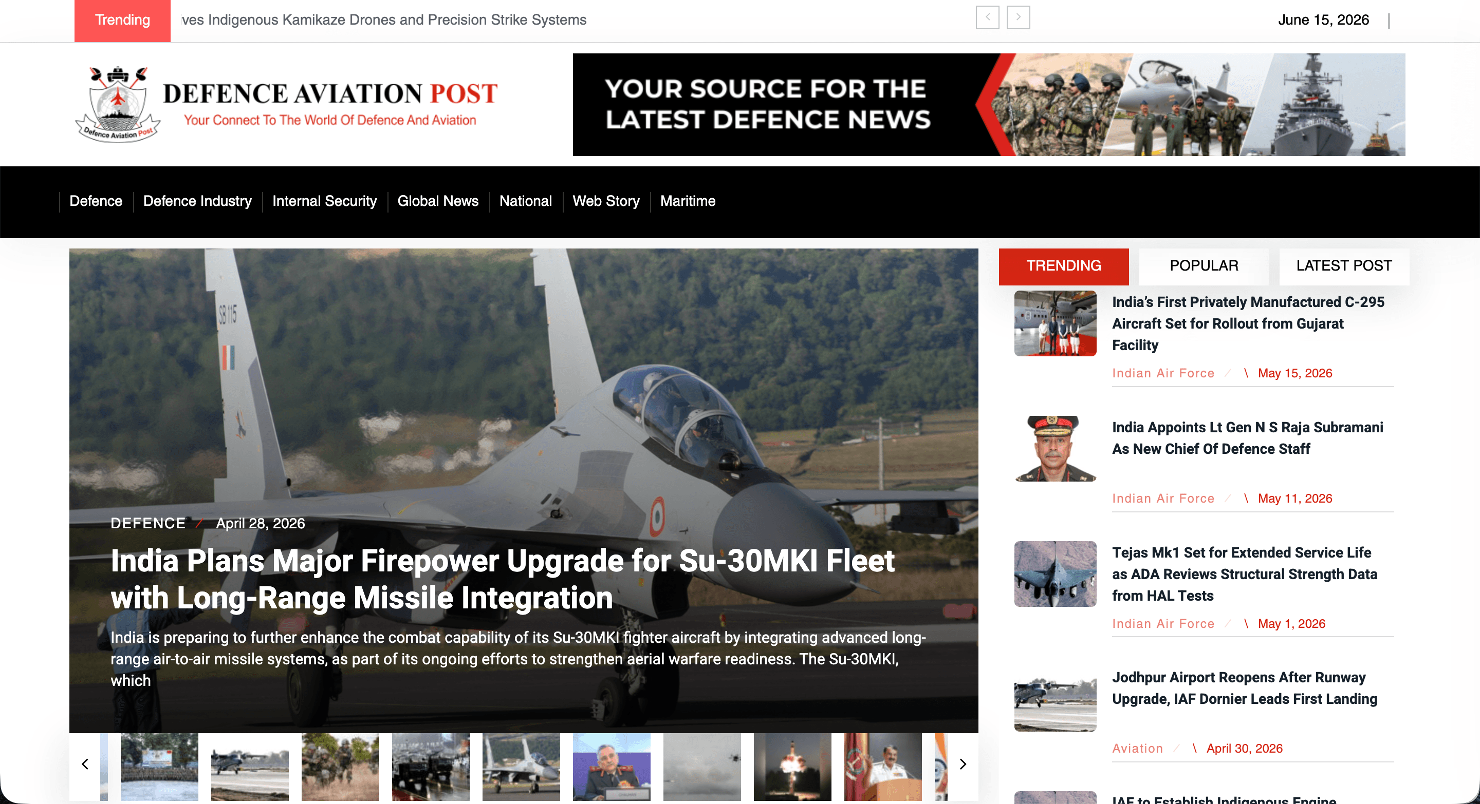 Defence Aviation Post - News Portal