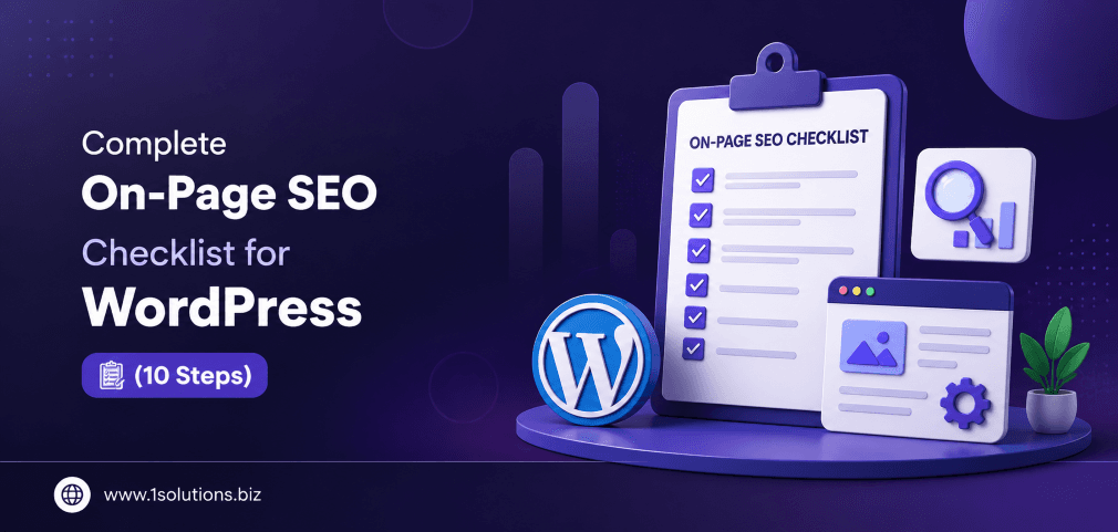 On-page SEO checklist for WordPress