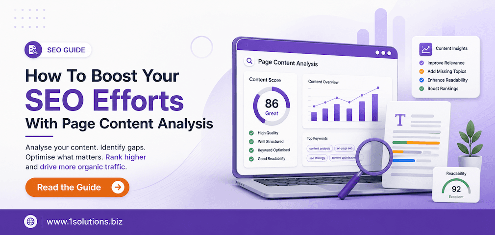 How To Boost Your SEO Efforts With Page Content Analysis