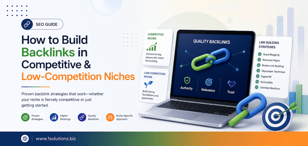 How to Build Backlinks in Competitive & Low-Competition Niches