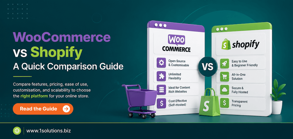WooCommerce vs Shopify: A Quick Comparison Guide