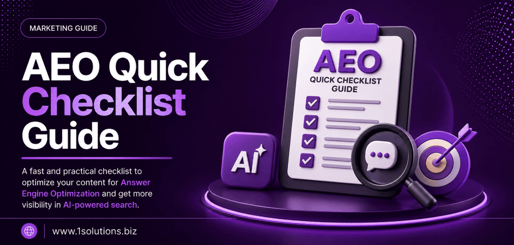 Complete Guide to Optimizing Content for AEO (Checklist)