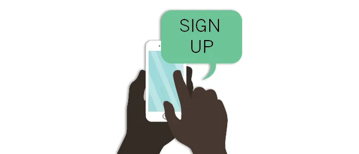 Not prioritizing sign-ups 