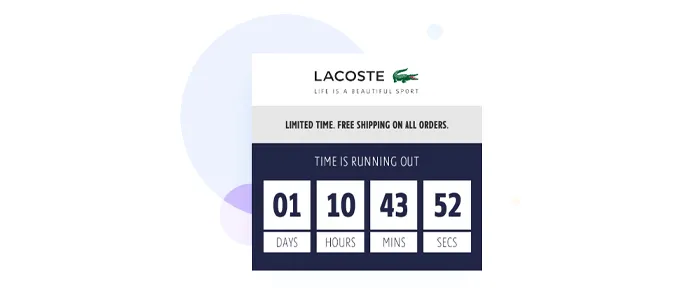 Use Countdown Timers to Create Urgency