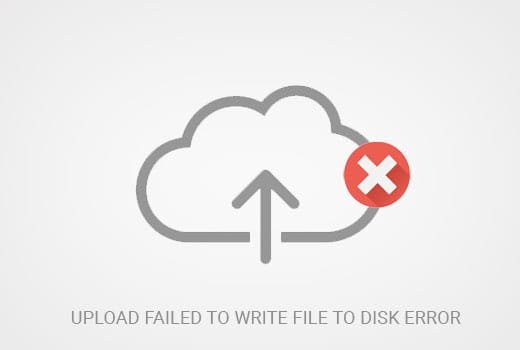 Failed to Write File to Disk Error in WordPress