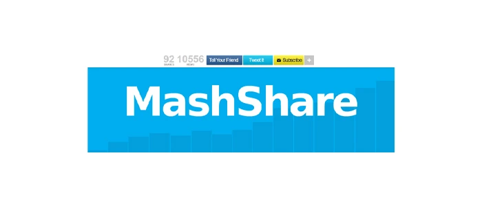 Mashshare — mashable style social buttons