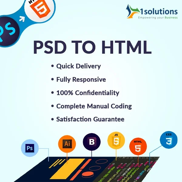 PSD to HTML Conversion Company