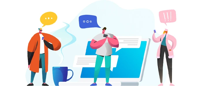 Respond to follower comments and questions