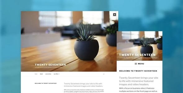 Twenty Seventeen theme