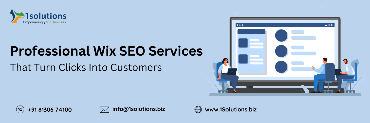 Professional Wix SEO Services