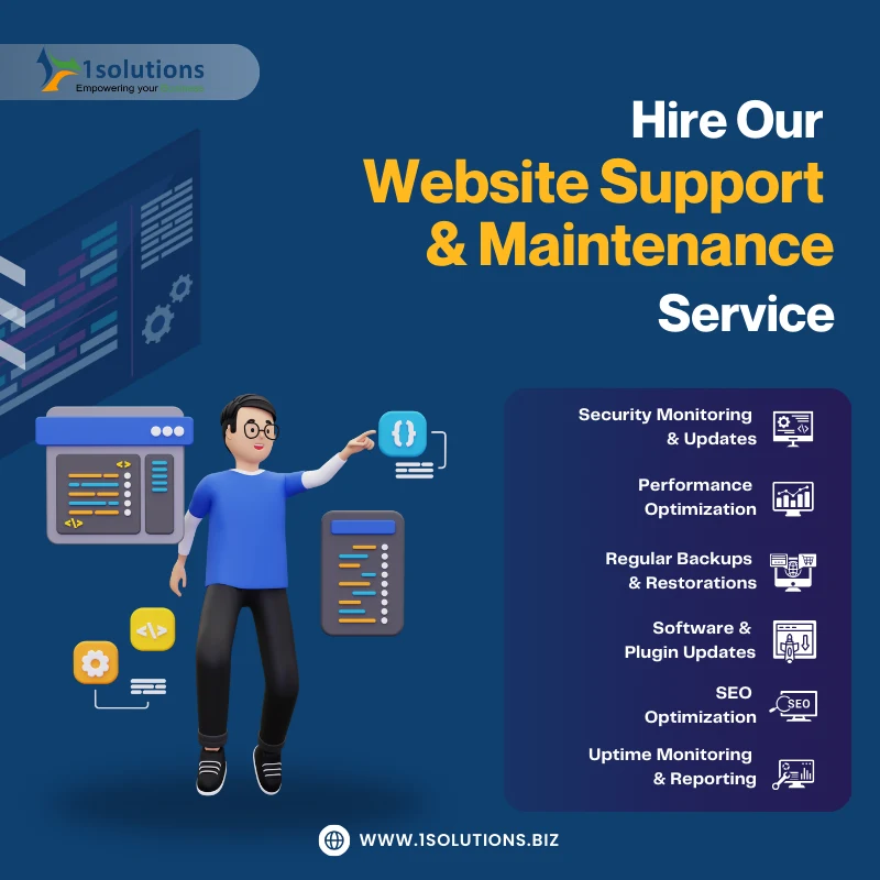 Hire our Website Support & Maintenance