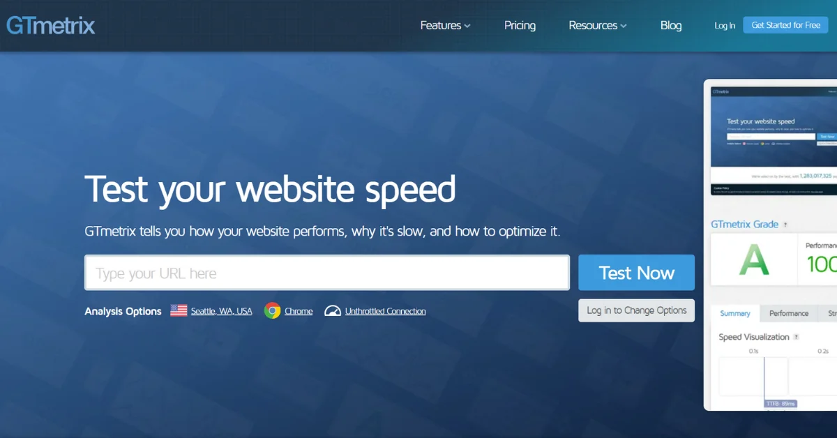 GTmetrix