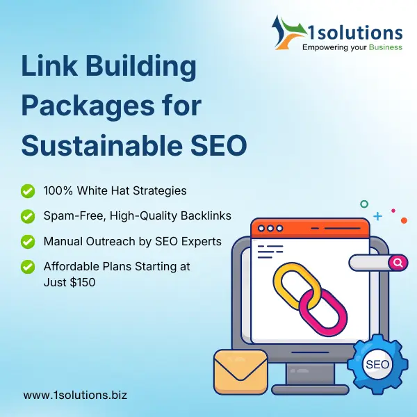 Strategic link building packages for SEO.