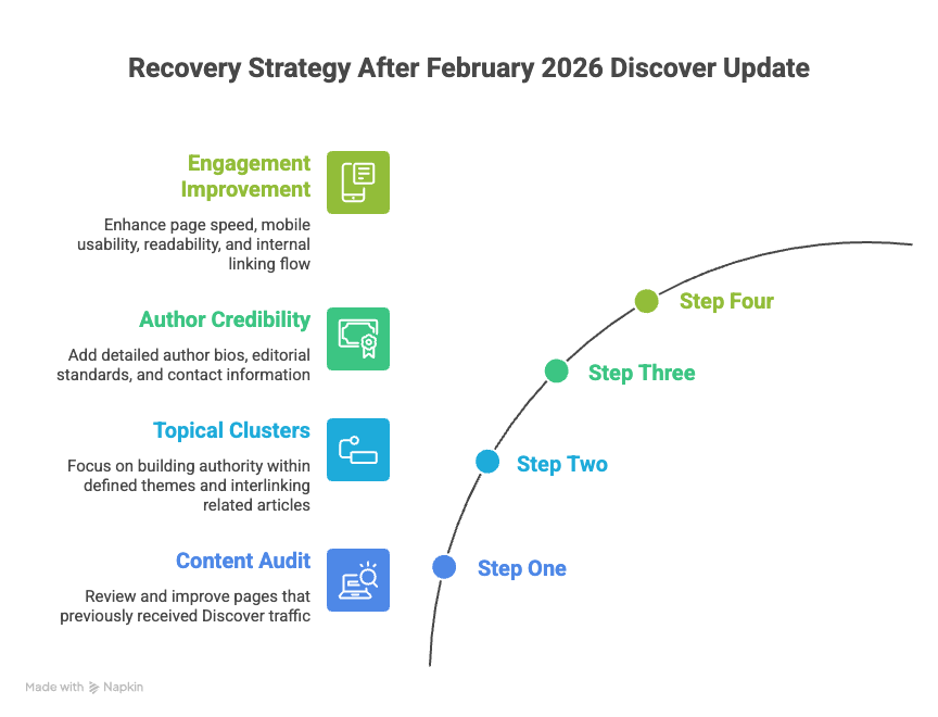 Recovery Strategy After February 2026 Google Discover Update