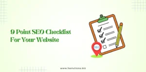 9 Point SEO Checklist for 2026