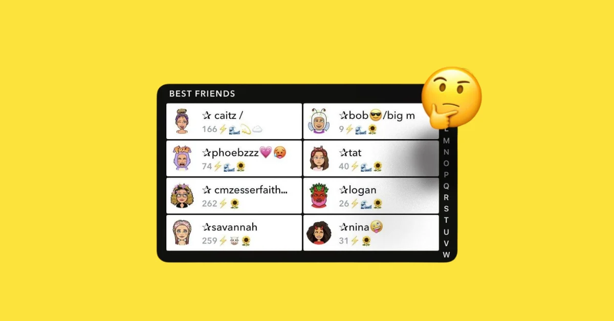 How Snapchat Calculates Best Friends