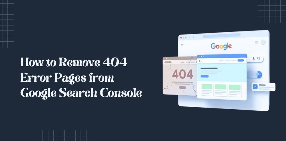 How to Remove 404 Error Pages from Google Search Console